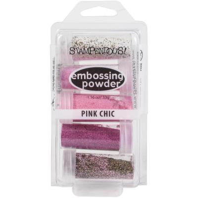 Stampendous Embossing Powder - Pink Chic